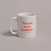 Cornflower Limited Carolee Schneemann 'The Cat Is My Medium' Mug -Prints shop 09.20 Barbican Shop 0214