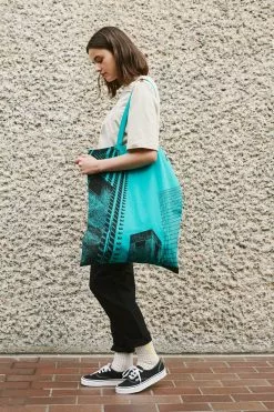 Apparel & Lovers OY Large Concrete Utopia Tote Bag By Apparel & Lovers -Prints shop 191112 BARBICAN 01 289
