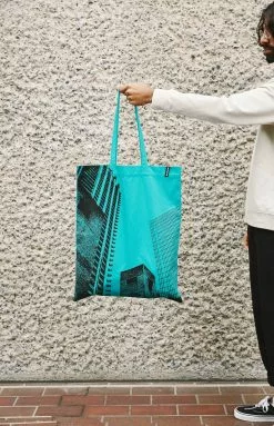 Apparel & Lovers OY Large Concrete Utopia Tote Bag By Apparel & Lovers -Prints shop 191112 BARBICAN 02 707