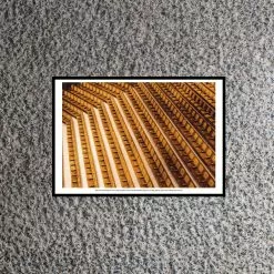 King And McGaw Ltd Theatre Seats Print By Harry Cory Wright