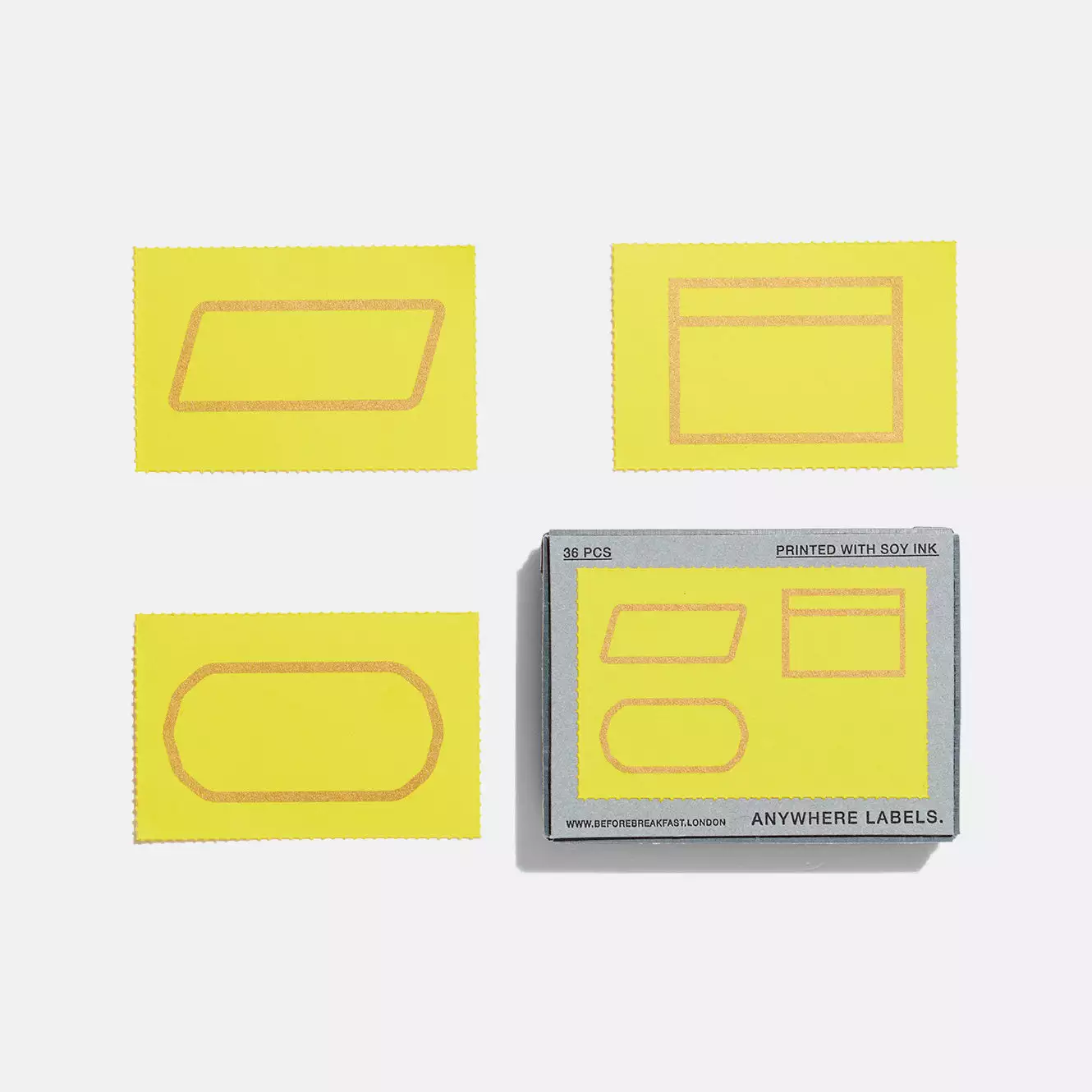 Before Breakfast Lemon Anywhere Sticky Labels 4 Before Breakfast Lemon Anywhere Sticky Labels - Image 2