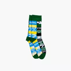 IMP Group Ltd T/a Afropop Green Adrinka Socks Large 9-12