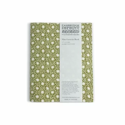 Cambridge Imprint Animalcules Green Exercise Book -Prints shop AnimalculesGreen