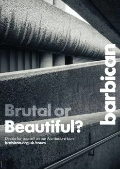 Opal Print (Bath) Ltd Brutal Or Beautiful Poster