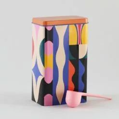 The Wrap Magazine Ltd Aroma Coffee Tin With Spoon