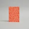 Ola Studio Limited Red Patterned Akari Card By Ola -Prints shop BarbicanShop 0057