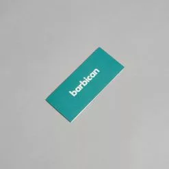 Customworks Ltd Barbican Logo Bookmark -Prints shop Barbican 0050