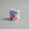 Cornflower Limited Barbican Pictograms Mug 1 Cornflower Limited Barbican Pictograms Mug -Prints shop Barbican 0118