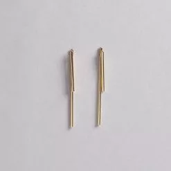 Big Metal Ltd Renee Double Bar Earrings
