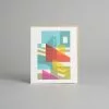 Art Angels Publishing Ltd Barbican Shapes Card By Paul Catherall