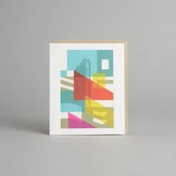 Art Angels Publishing Ltd Barbican Shapes Card By Paul Catherall