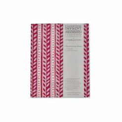 Cambridge Imprint Charleston Border Red & Pink Exercise Book