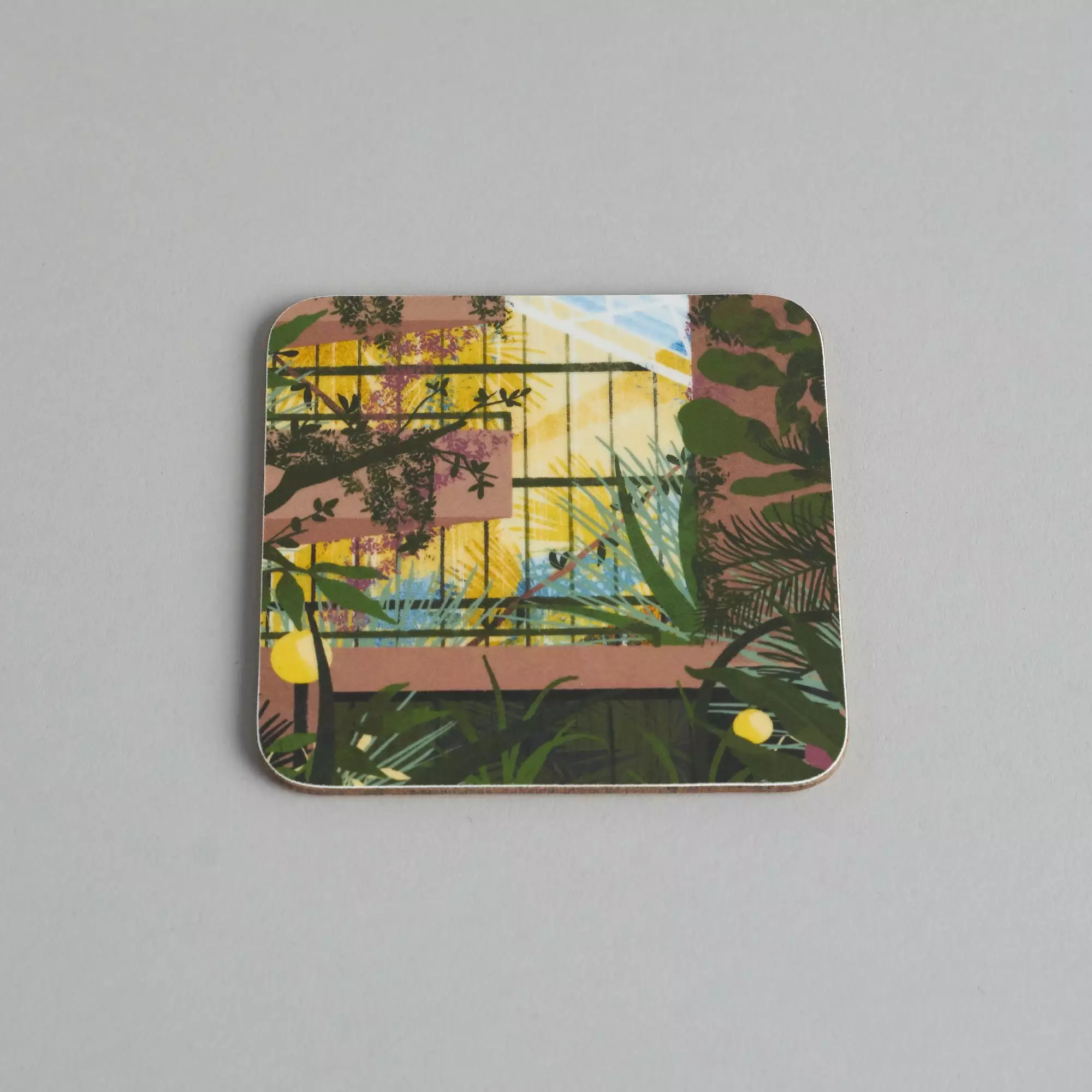 Customworks Ltd Barbican Conservatory Coaster 3 Customworks Ltd Barbican Conservatory Coaster