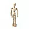 Seawhite Of Brighton Limited Wooden Figure Mannequin 12"