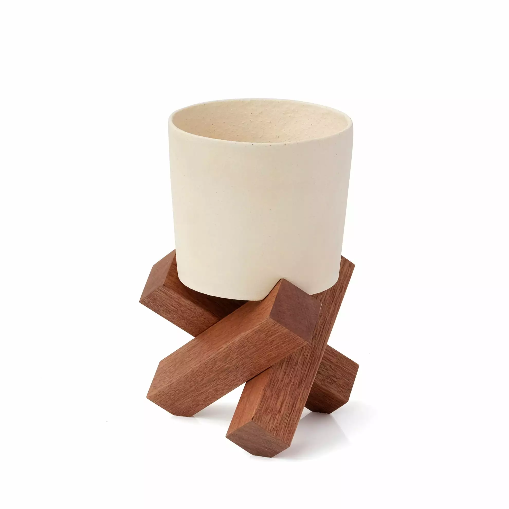 Desmond Lim Studio Small Sarang Pot With Stand 5 Desmond Lim Studio Small Sarang Pot With Stand - Image 3