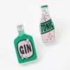 PUNKY PINS Gin & Tonic Acrylic Pin Pair (Set Of 2)