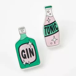 PUNKY PINS Gin & Tonic Acrylic Pin Pair (Set Of 2)