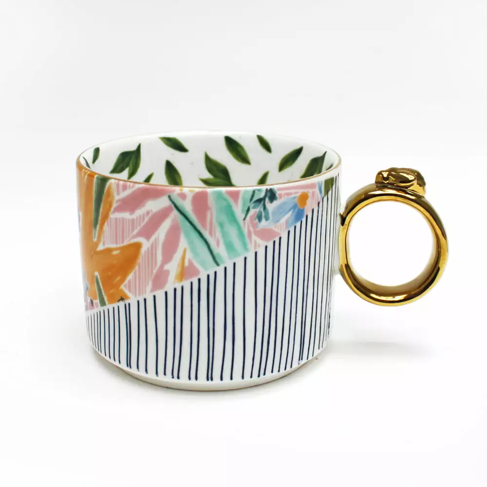 5025 Lifestyle T/a House Of Disaster Eden Stripes Ceramic Mug 3 5025 Lifestyle T/a House Of Disaster Eden Stripes Ceramic Mug