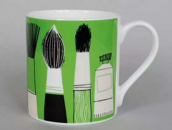 Repeat Repeat Ltd Brushes Gallery Mug 4 Repeat Repeat Ltd Brushes Gallery Mug - Image 2