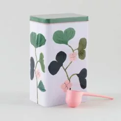 The Wrap Magazine Ltd Ginkgo Coffee Tin With Spoon