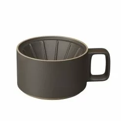 Sakai Trading B.V. Matt Black Coffee Dripper By Hasami Porcelain