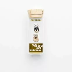 Guild Of Master Craftsman Publications Ltd Cat Gurrrl Power Stud Earrings