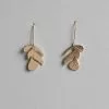 Big Metal Ltd Senna Petal Earrings -Prints shop Jewellery 0190