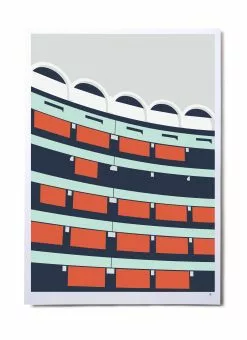 Frobisher Crescent Print By Laura Knight Studio