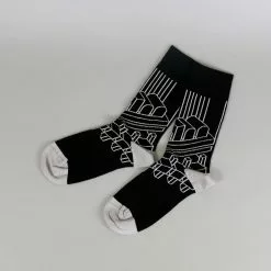 Look Mate London Ltd. Barbican Architecture Collection Socks: Black
