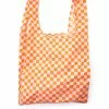 Kind Bag Ltd Checkerboard Pink & Orange Medium Kind Bag -Prints shop Med Checkerboard pink and orange