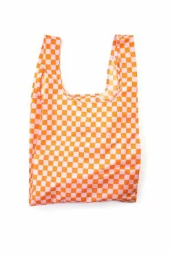 Kind Bag Ltd Checkerboard Pink & Orange Medium Kind Bag