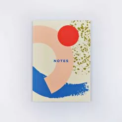 The Completist A5 Memphis Brush Lay Flat Notebook