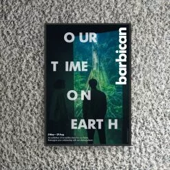 Opal Print (Bath) Ltd Our Time On Earth Exhibition Poster