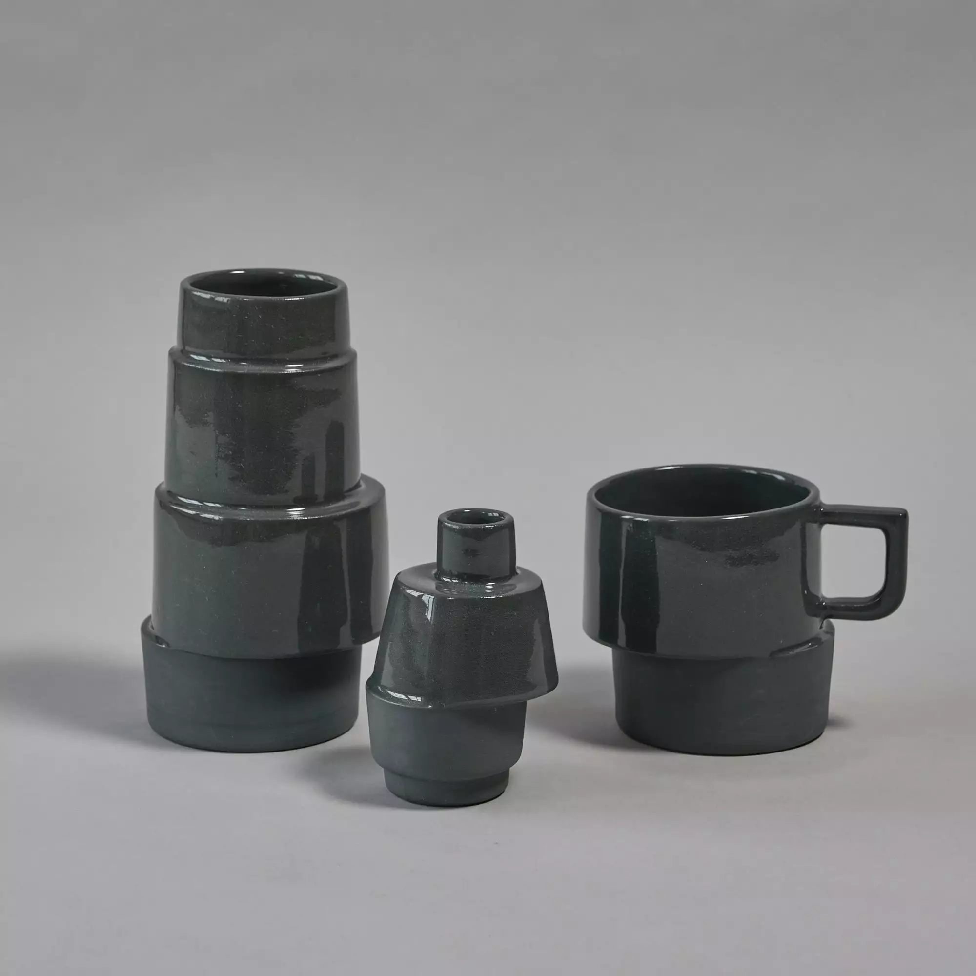 Postwar Modern Vase By Emma Johnson 4 Postwar Modern Vase By Emma Johnson - Image 2