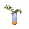 RJB Stone Ltd T/a Sass & Belle Paros Blue Stripe Large Vase