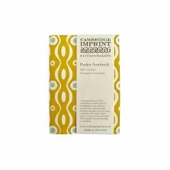 Cambridge Imprint Persephone Mustard Yellow Pocket Notebook