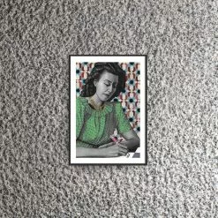 A Persian Requiem (Portarit Of Simin Daneshvar) 2020, Soheila Sokhanvari