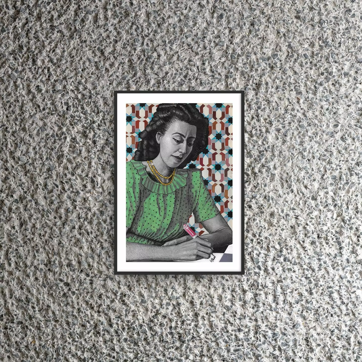 A Persian Requiem (Portarit Of Simin Daneshvar) 2020, Soheila Sokhanvari 3 A Persian Requiem (Portarit Of Simin Daneshvar) 2020, Soheila Sokhanvari