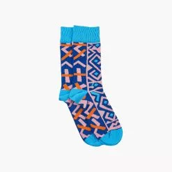 IMP Group Ltd T/a Afropop Pink Kasai Socks Medium 5-8