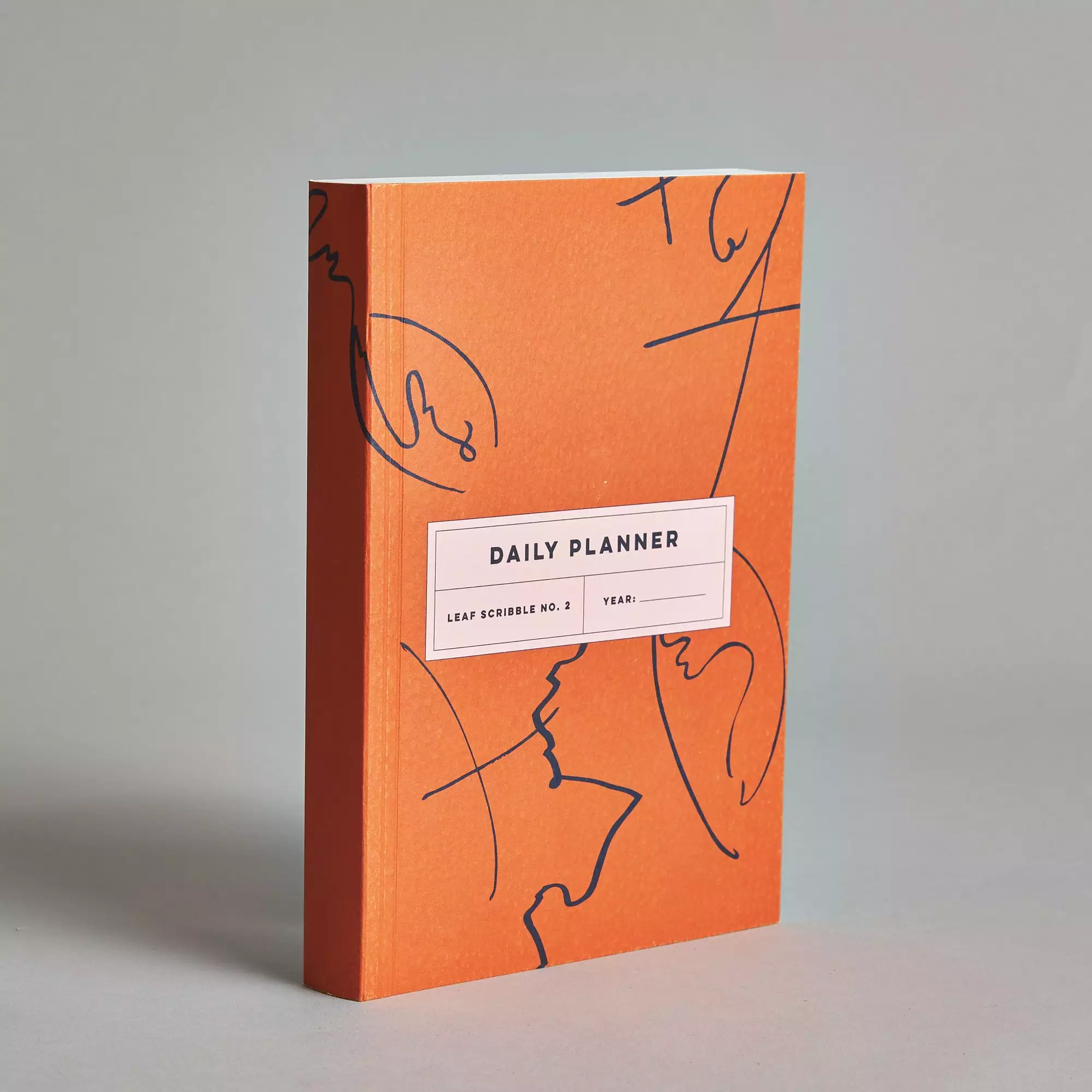 The Completist Leaf Scribble No. 2 Daily Planner 4 The Completist Leaf Scribble No. 2 Daily Planner - Image 2