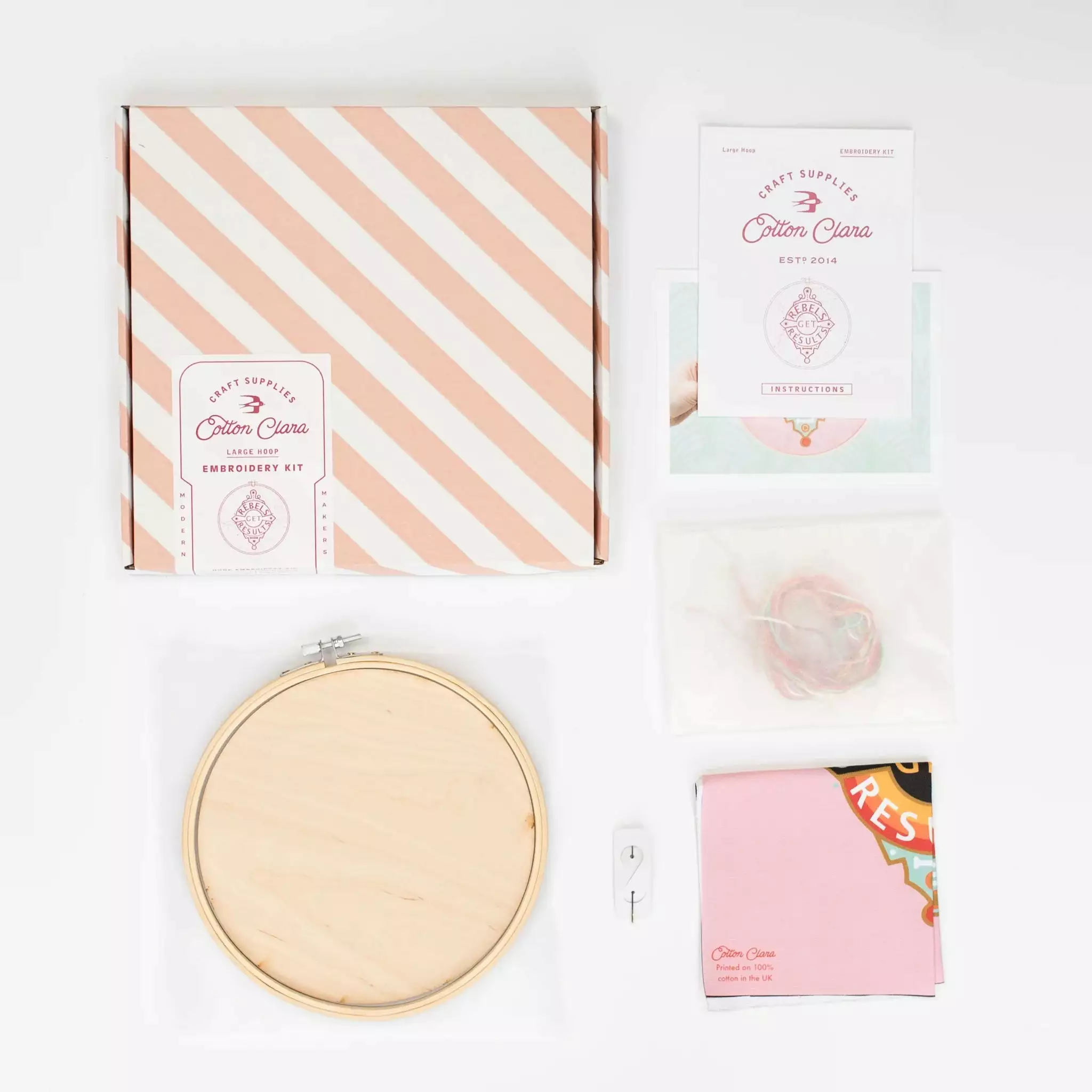 Cotton Clara Rebels Get Results Embroidery Kit 4 Cotton Clara Rebels Get Results Embroidery Kit - Image 2