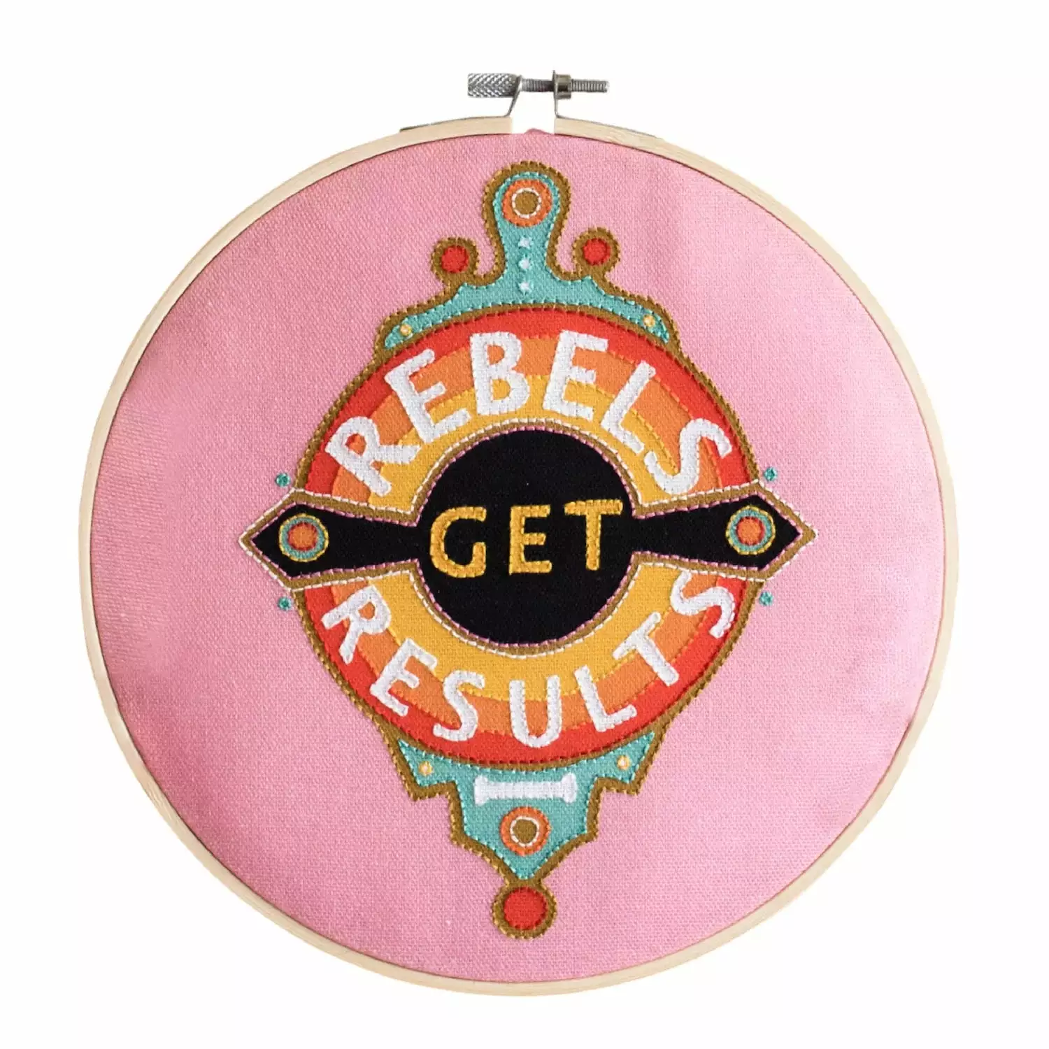 Cotton Clara Rebels Get Results Embroidery Kit 3 Cotton Clara Rebels Get Results Embroidery Kit