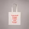 Cornflower Limited Carolee Schneemann 'I Am Both Image' Tote Bag