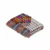 Abraham Moon & Sons Ltd Rainbow Multi Spot Blanket Grey Multi -Prints shop SpotMulti