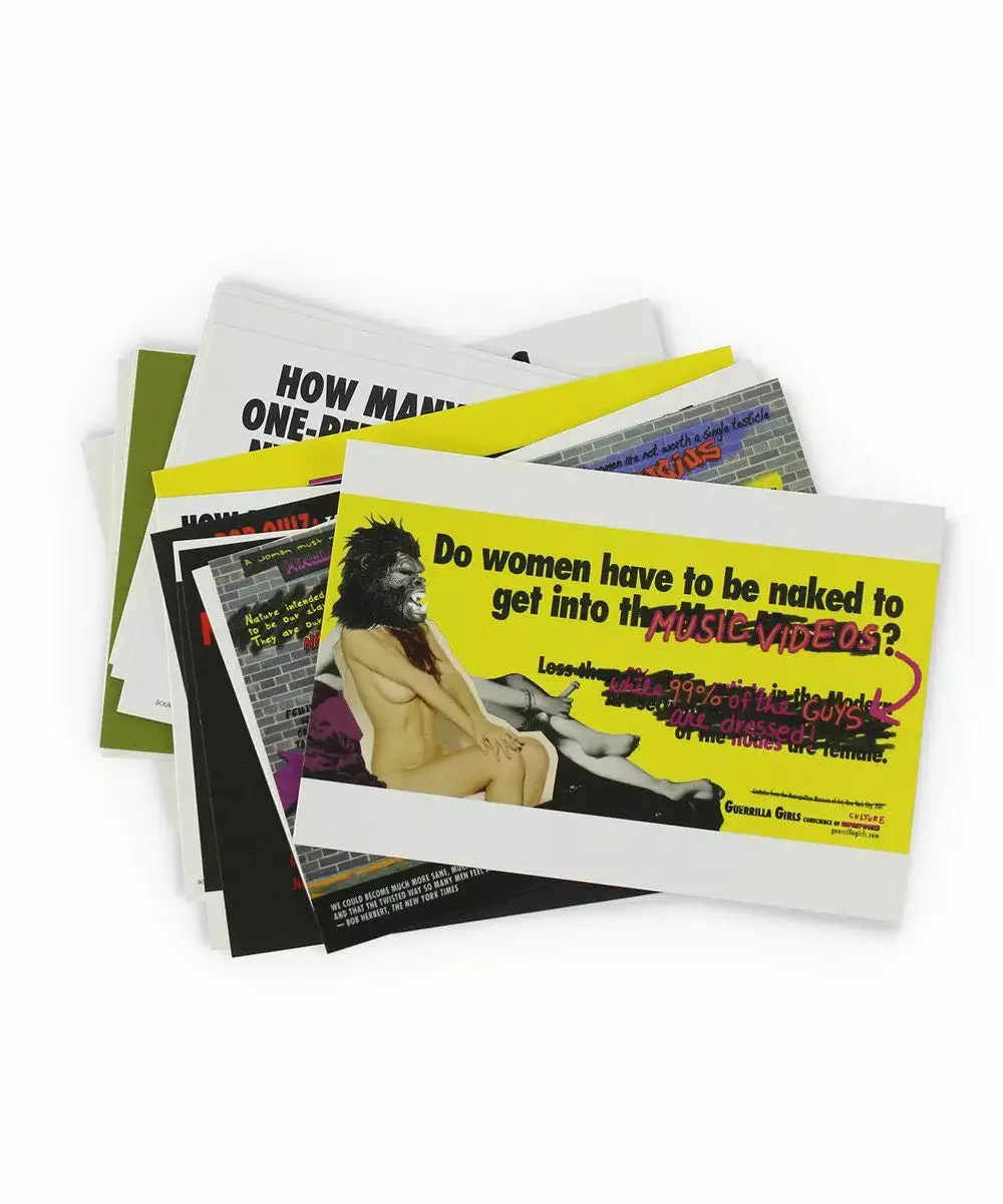 Turnaround Publisher Services Ltd Guerrilla Girls Boxed Postcard Set 4 Turnaround Publisher Services Ltd Guerrilla Girls Boxed Postcard Set - Image 2