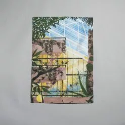 Paul Bristow Associates Limited Barbican Conservatory Tea Towel