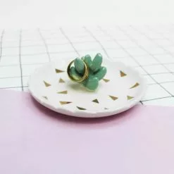 5025 Lifestyle T/a House Of Disaster Urban Succulent Jewellery Dish