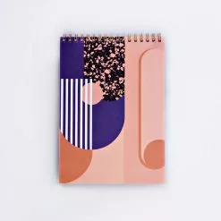 The Completist A5 Vertigo Wire Bound Notepad
