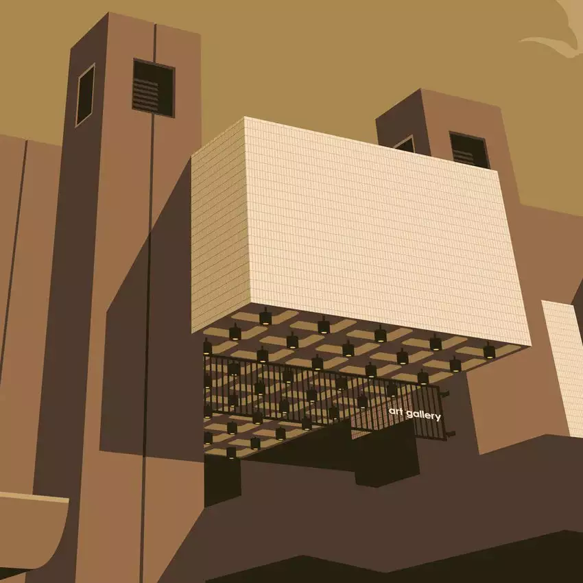 Dorothy Creative Limited Company Barbican Centre Print By Dorothy 4 Dorothy Creative Limited Company Barbican Centre Print By Dorothy - Image 2