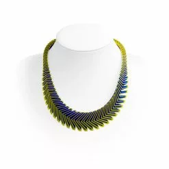 Rentaro Nishimura Arrow 3D Printed Yellow Necklace